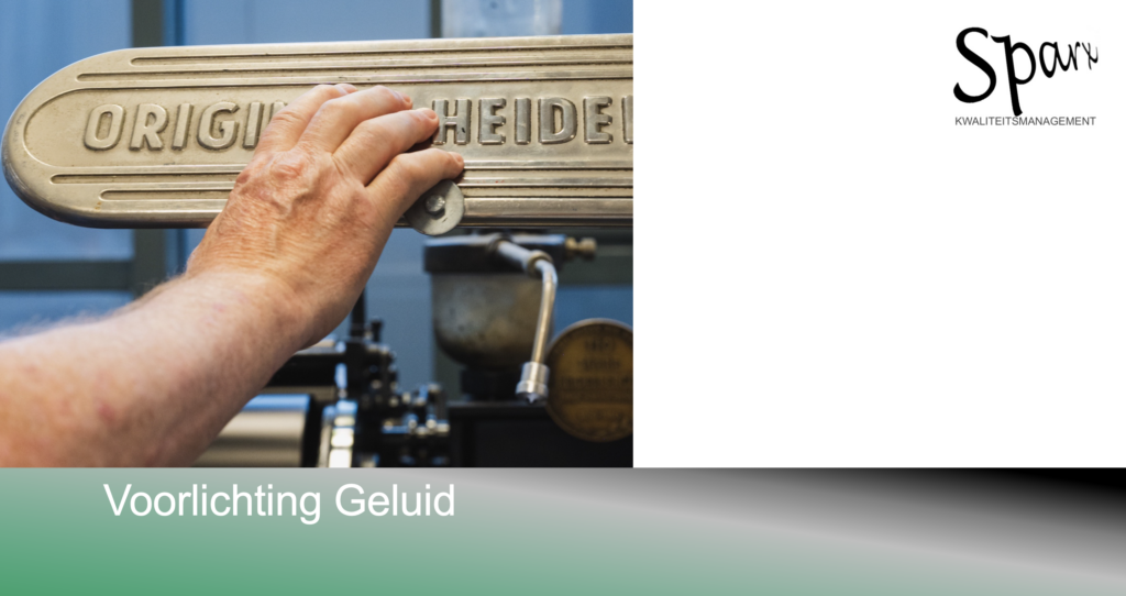 voorlichting geluid arbo